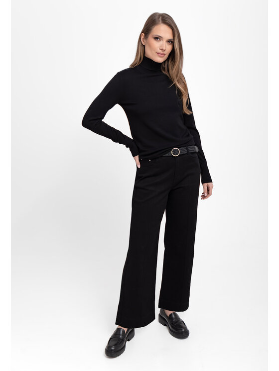 Volcano Volcano Golf S-JULI Czarny Regular Fit