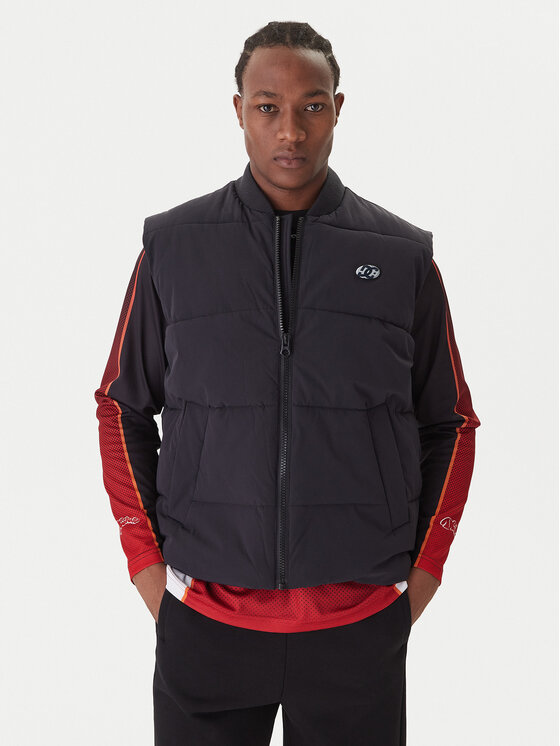 DC Shoes Vestă elegantă EDYJK03265 Bleumarin Regular Fit