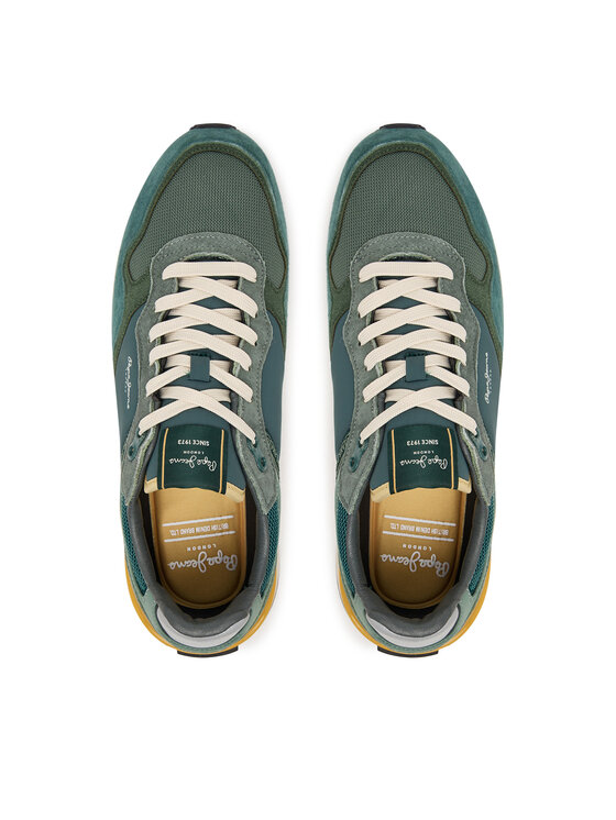 Pepe Jeans Pepe Jeans Sneakersy Buster Pro Main M PMS600009 Zelená