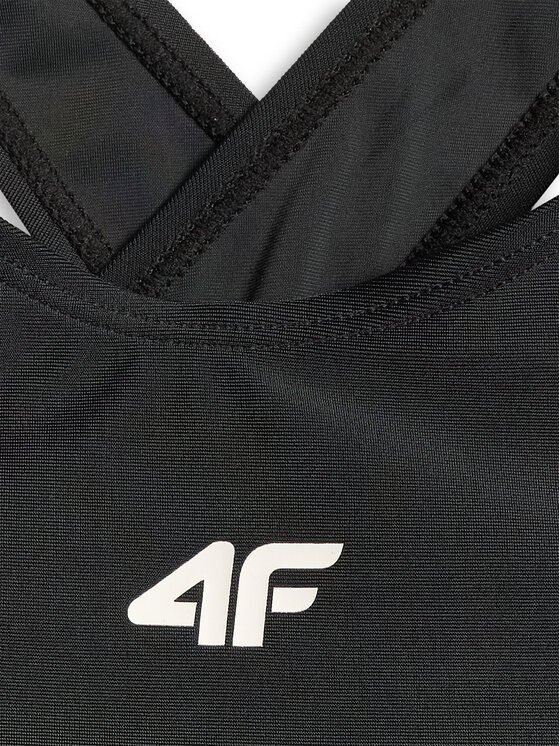 4F 4F Strój kąpielowy AQUA FORCE Czarny