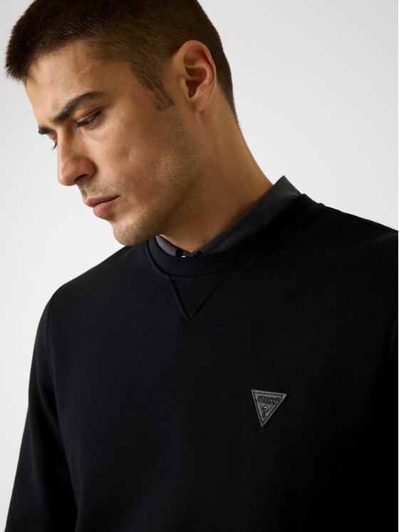 Guess Guess Світшот 180297 Чорний Classic Fit