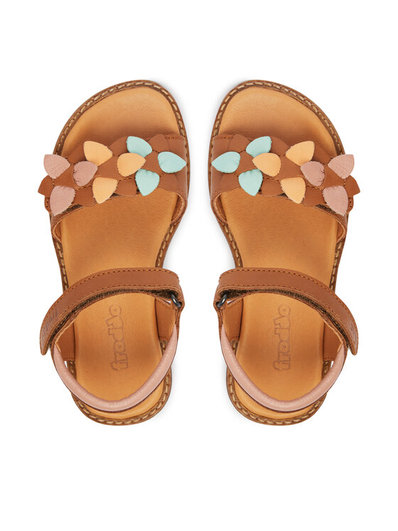 Froddo Froddo Sandali Lorine Flowers G3150251-41 M Marrone