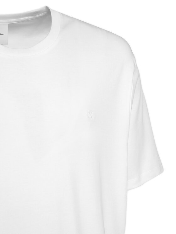 Calvin Klein Calvin Klein Marškiniai LV04LB275G Balta Relaxed Fit
