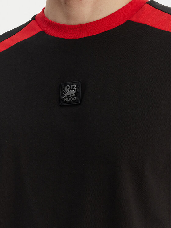 HUGO HUGO T-Shirt Dedril_RB 50559670 Černá Regular Fit