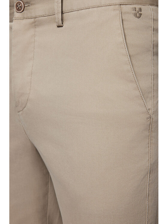 Próchnik Próchnik Chinosy PM2 SP082124000001 Beżowy Slim Fit