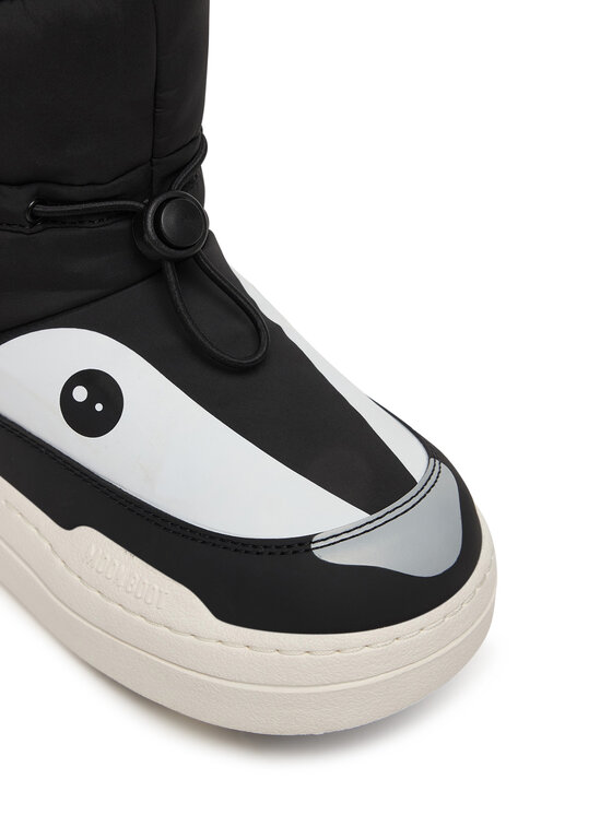 Moon Boot Moon Boot Hótaposó Mb Jr Park Tube Mid Animal Wp 80D3440100 D Fekete