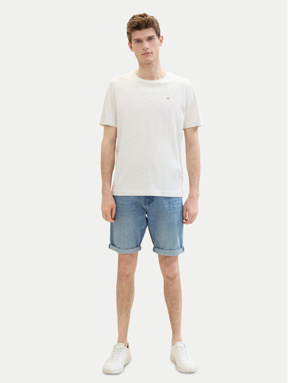 Tom Tailor Tom Tailor Szorty jeansowe 1040194 Niebieski Regular Fit