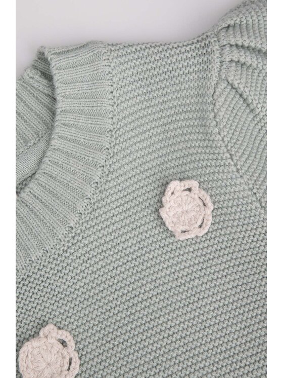 Coccodrillo Coccodrillo Sweter WC4172101GEJ-031 Zielony Regular Fit
