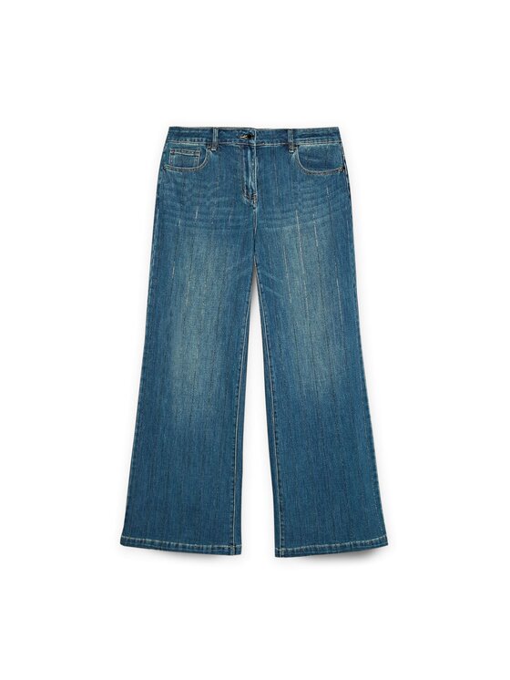Fiorella Rubino Fiorella Rubino Jeansy P407T204969N024 Niebieski A-Line Fit