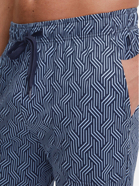 Calida Calida Pyžamové kalhoty 29584 Modrá Regular Fit