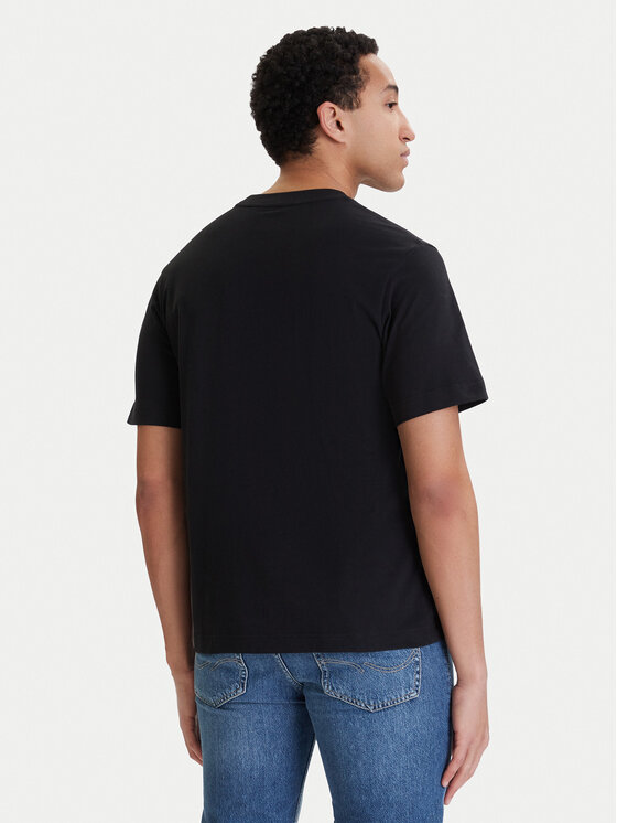 Jack & Jones Jack & Jones Tričko Fusion 12289870 Čierna Relaxed Fit