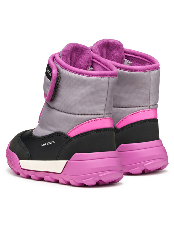 Geox Geox Sněhule B Trekkyup B Ab B566MA 054FU C0017 S Šedá