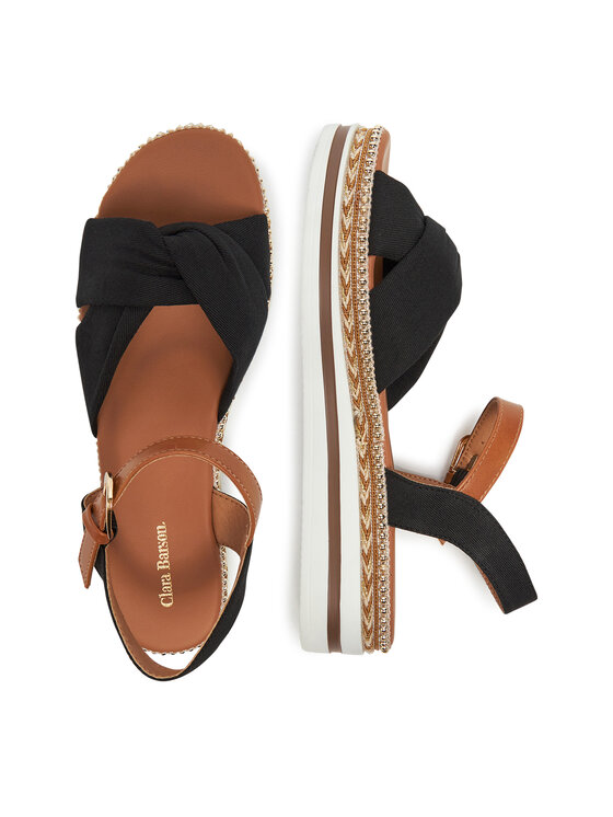 Clara Barson Clara Barson Σανδάλια WS2P270-01 Μαύρο