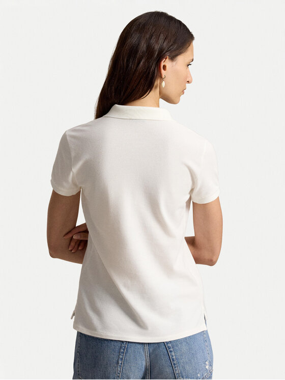 Polo Ralph Lauren Polo Ralph Lauren Polo 211B18200015 Bianco Slim Fit