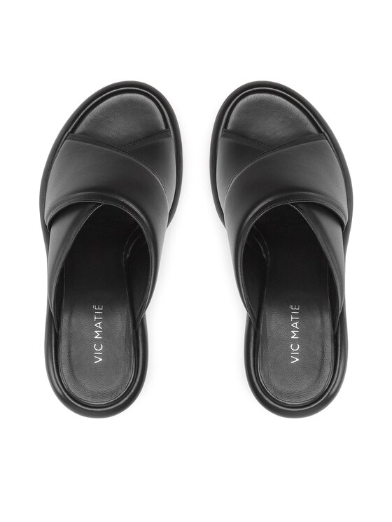 Vic Matié Vic Matié Παντόφλες 1C6950D_C14C060101 Μαύρο
