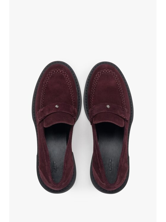 Estro Estro Loafers ER00117027 Μπορντό