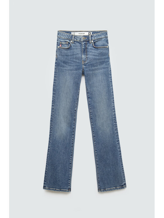BIG STAR BIG STAR Jeansy ANELA Niebieski Bootcut Fit