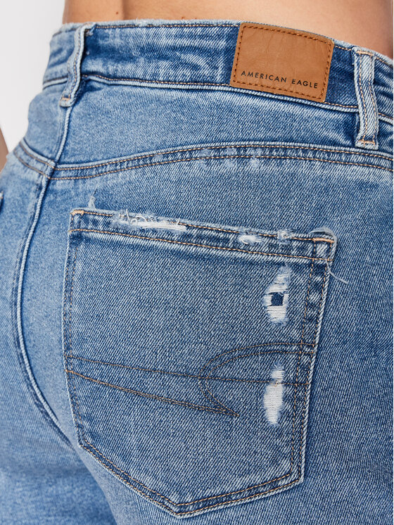 American Eagle American Eagle Jeansy 043-0436-3507 Niebieski Relaxed Fit