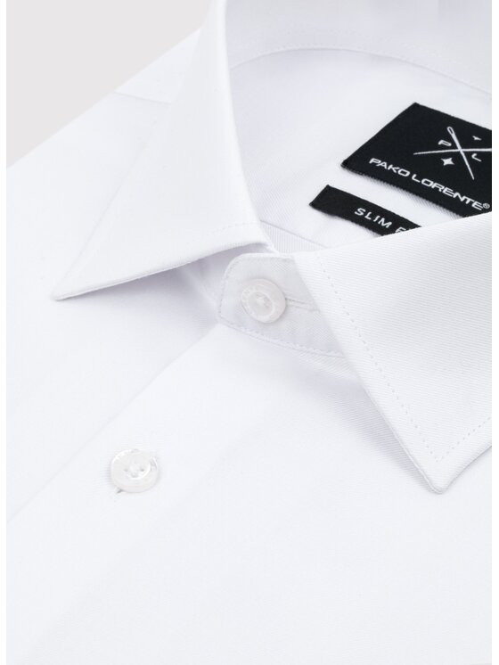 Pako Lorente Pako Lorente Koszula P24WN-1X-043 Biały Slim Fit