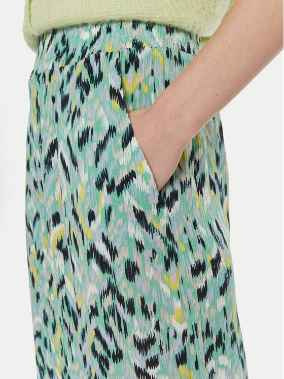 Vero Moda Vero Moda Palazzo hlače Menny 10282478 Zelena Wide Leg