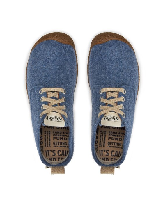 Keen Keen Nizki čevlji Mosey Derby 1026450-10 Modra