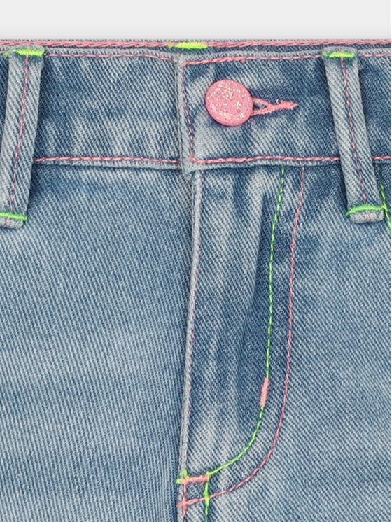 Billieblush Billieblush Pantaloncini di jeans U20109 Blu Regular Fit