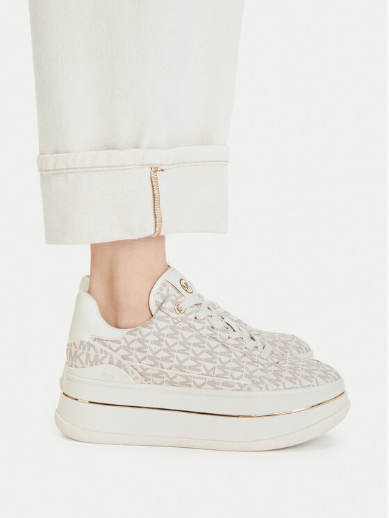 MICHAEL Michael Kors MICHAEL Michael Kors Sneakersy 43S5HYFS2B Écru