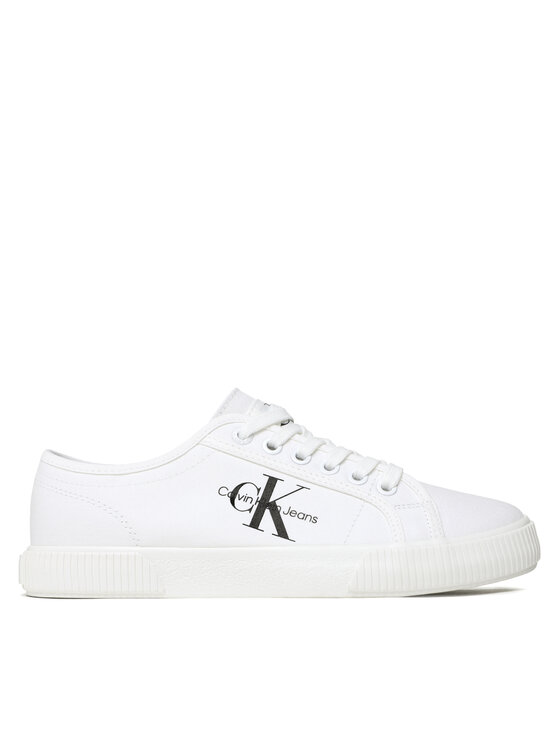 Calvin Klein Jeans Calvin Klein Jeans Πάνινα παπούτσια YW0YW00482 Λευκό