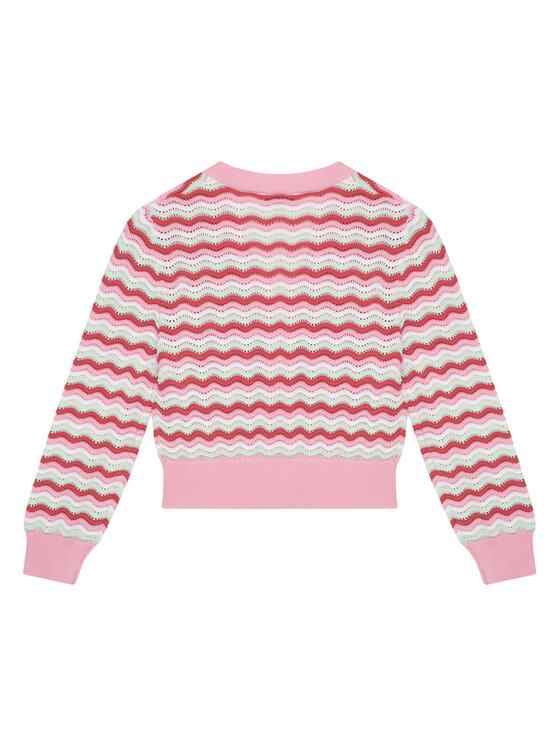 Guess Guess Strickjacke J5GR05 Z3MR1 Rosa Regular Fit