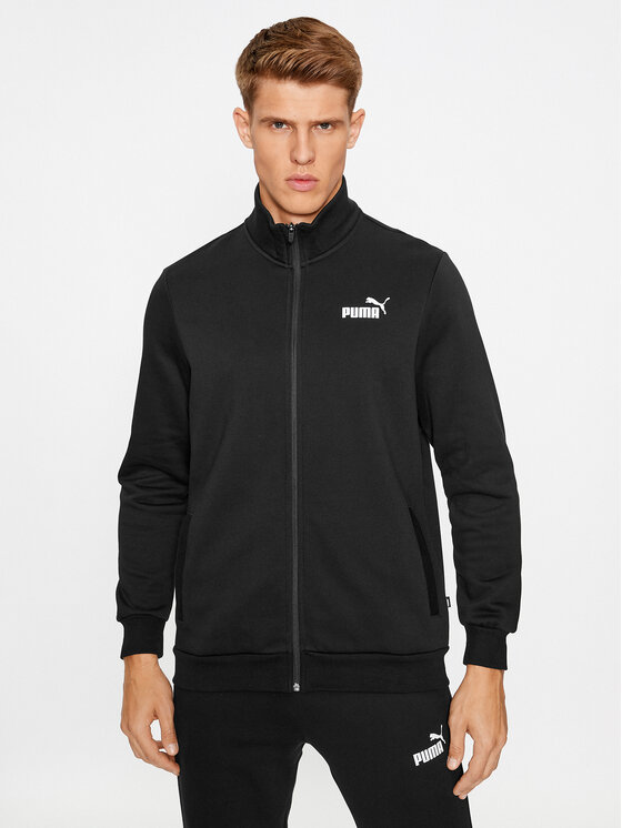 Puma Puma Trening Clean Sweat Suit Fl 585841 Negru Regular Fit