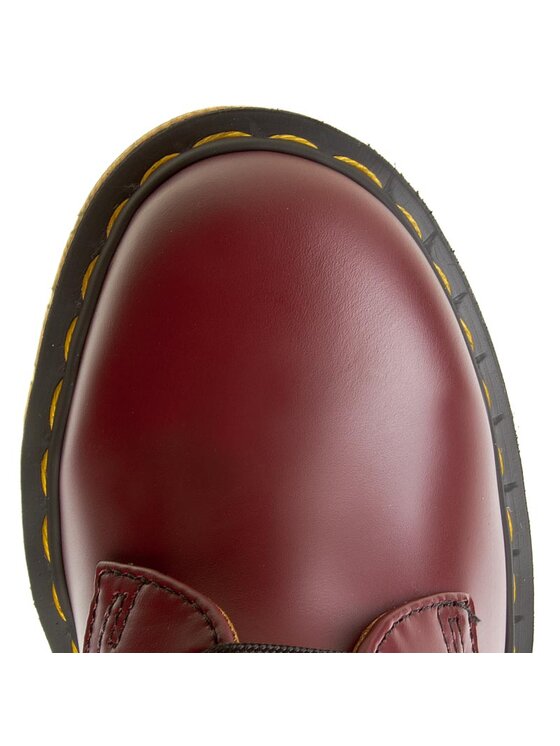 Doc martens basses bordeaux 2025
