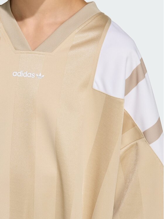 adidas adidas T-Shirt 158996 Beżowy Oversize
