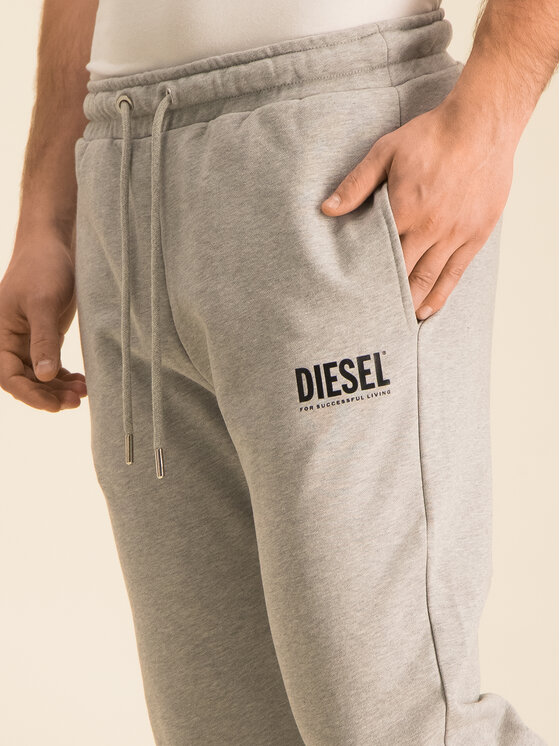 Diesel Diesel Jogginghose P-Tary-Logo 00SZLB 0BAWT Grau Regular Fit