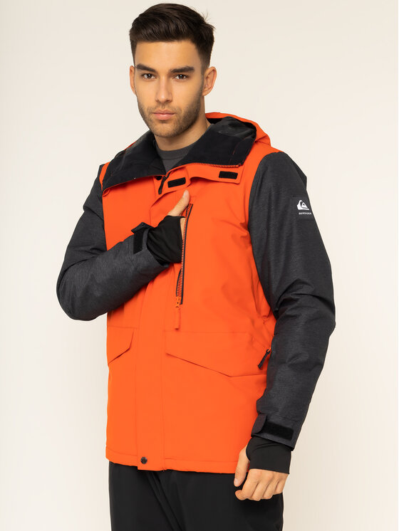 Quiksilver Quiksilver Snowboard kabát Mission EQYTJ03221 Narancssárga Modern Fit