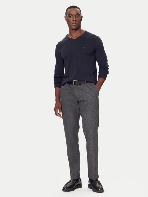 Tommy Hilfiger Tommy Hilfiger Пуловер MW0MW42249 Тъмносин Regular Fit