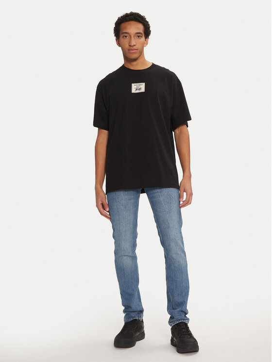 Just Cavalli Just Cavalli Jeans hlače 77OAB500 Modra Slim Fit