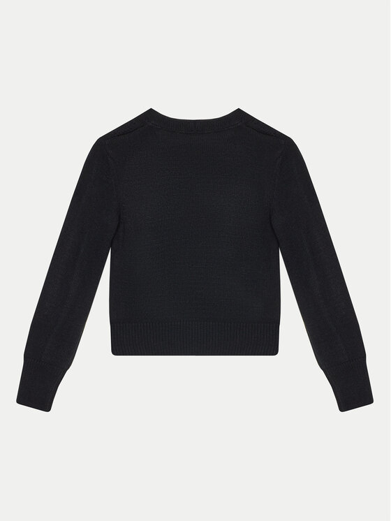 United Colors Of Benetton United Colors Of Benetton Kardigan 1370C601Q Czarny Regular Fit