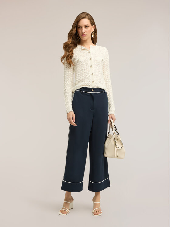 Motivi Motivi Maglione M121W003811N0S1 Bianco Regular Fit