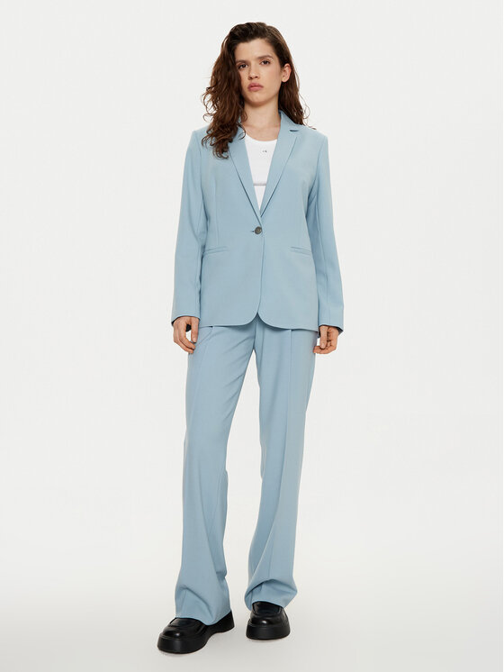 Calvin Klein Calvin Klein Švarkas K20K207632 Žydra Slim Fit