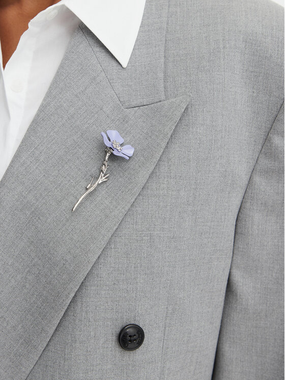HUGO HUGO Giacca da abito Antegi 50554018 Grigio Relaxed Fit
