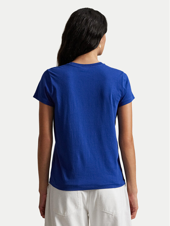 Polo Ralph Lauren Polo Ralph Lauren T-Shirt 211B14605007 Niebieski Classic Fit
