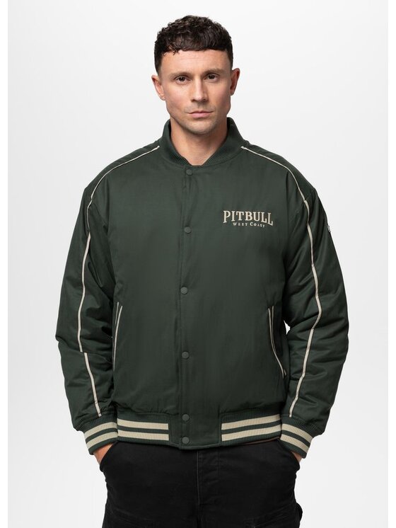 PITBULL PITBULL Kurtka przejściowa RADFORD Zielony Regular Fit