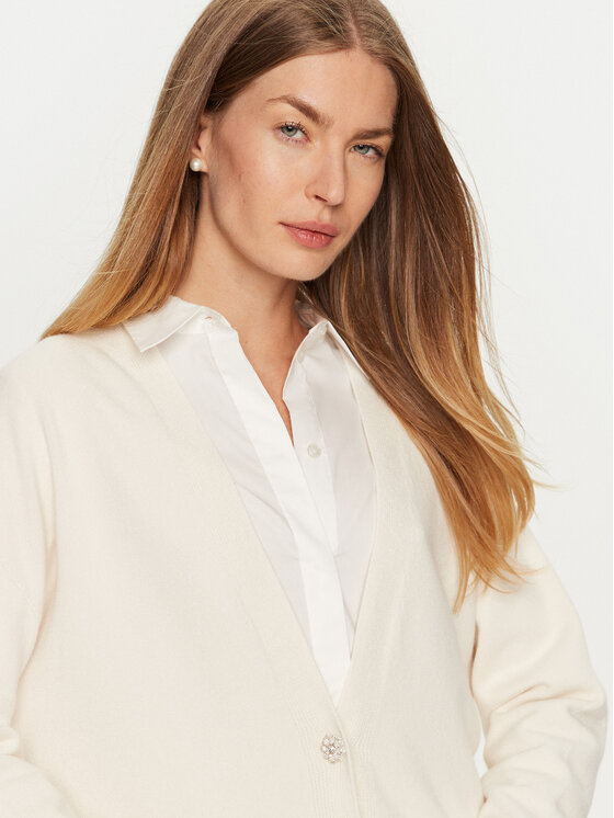 ViCOLO ViCOLO Kardigāns 77036S Écru Regular Fit