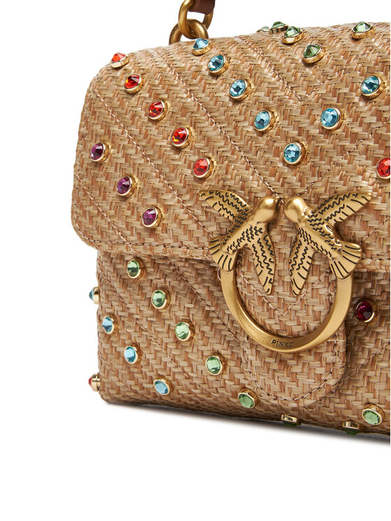 PINKO PINKO Сумка Love Lady Puff Mini Cl PE 25 PLTT 100044 A2CG Бежевий