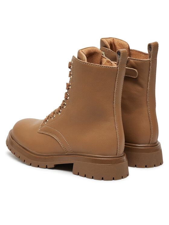 Tommy Hilfiger Tommy Hilfiger Trapper stila apavi Lace-Up Bootie T3A5-33568-0092 M Brūns