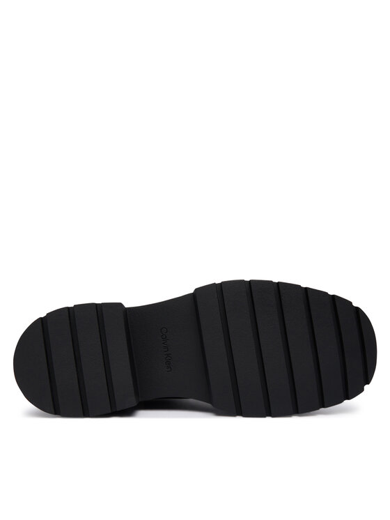 Calvin Klein Calvin Klein Klassische Stiefeletten Chunky High Chelsea YW0YW01909 Schwarz