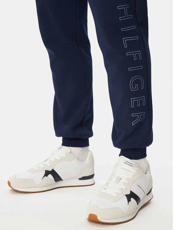 Tommy Hilfiger Tommy Hilfiger Teplákové nohavice Performance MW0MW43445 Tmavomodrá Regular Fit