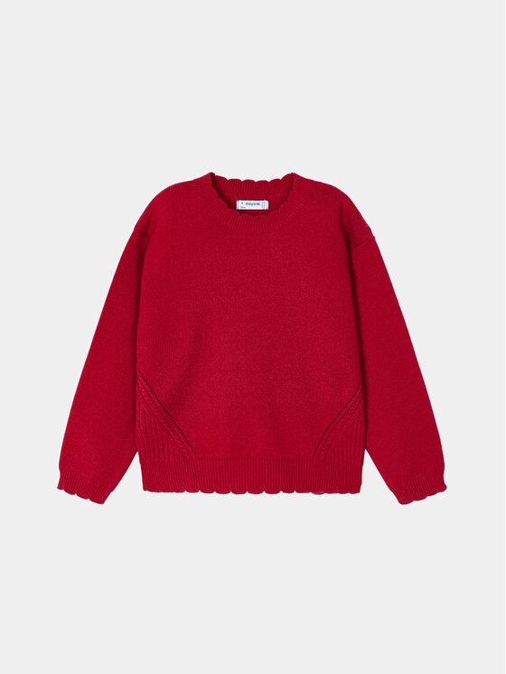 Mayoral Mayoral Sweater 319 Piros Regular Fit