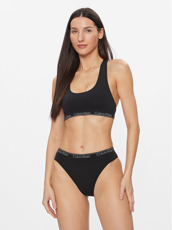 Calvin Klein Underwear Calvin Klein Underwear Класичні труси Bikini 000QF7096E Чорний