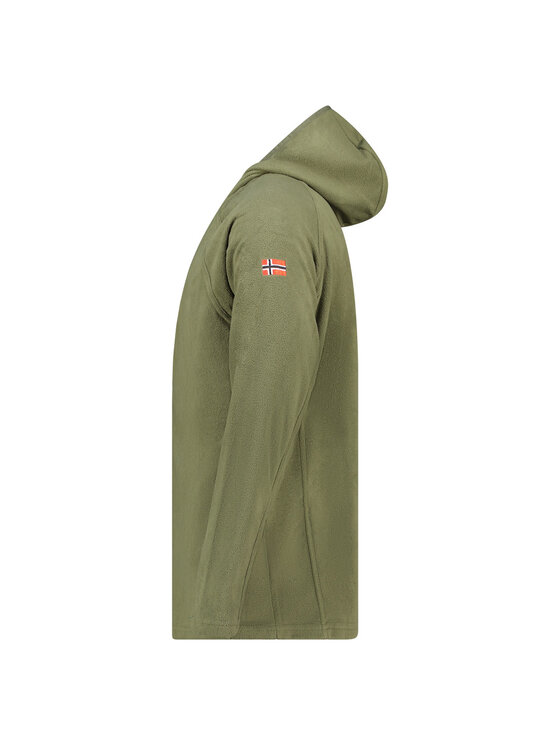 Geographical Norway Geographical Norway Polar WZ3332H/GN-KAKI Zielony Reglan Fit